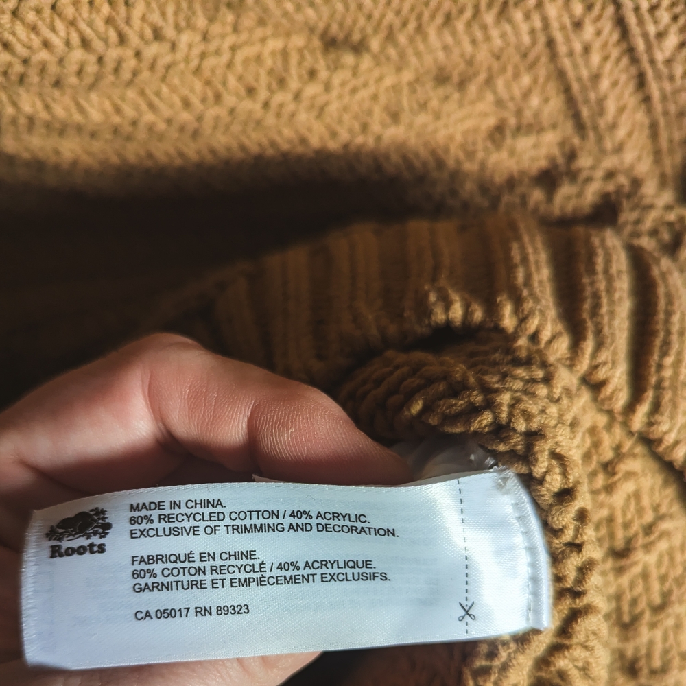 ✴️SALE✴️Preloved Roots Elora Knit Sweater - XS - Picture 5 of 12